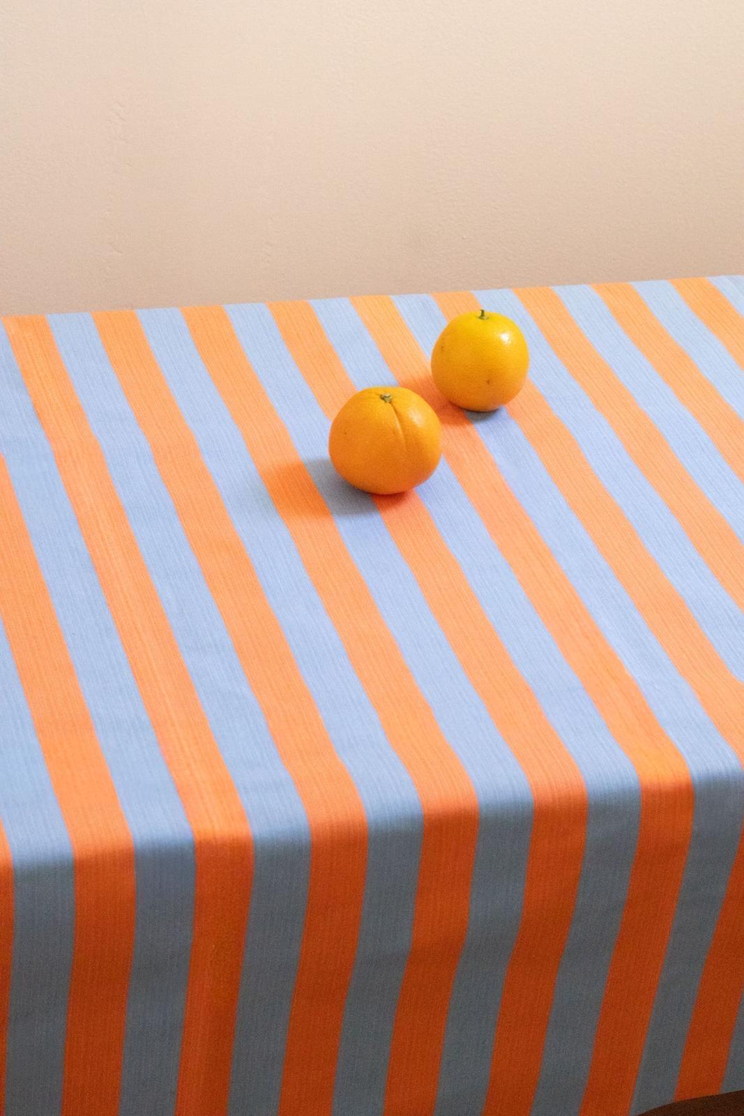 MANTEL ANTIMANCHAS ILLETA NARANJA