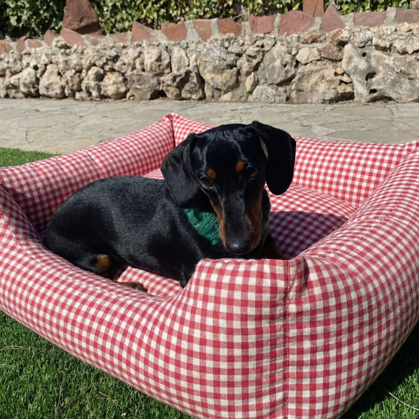 CAMA VICHY ROJO